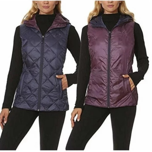 GERRY REVERSIBLE QUILTED PUFFY VEST NWOT SMALL - Picture 12 of 14